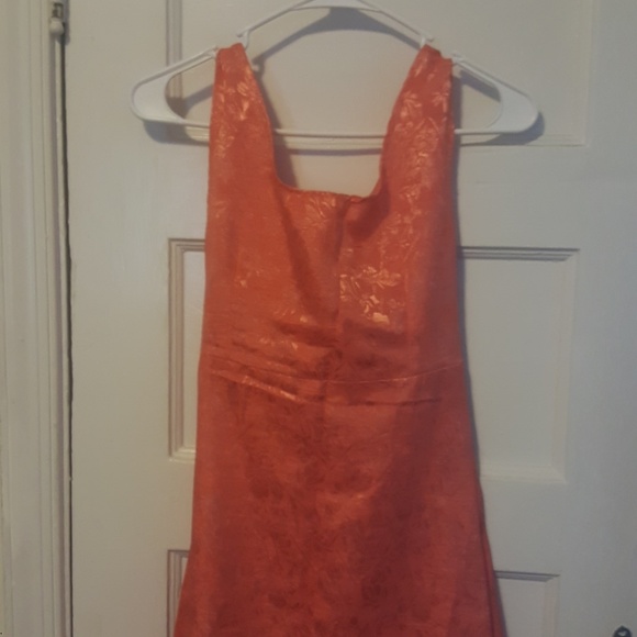 ORANGE DRESS - Picture 1 of 3